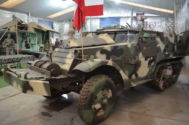 Camion semi oruga militar Scout M31 1942 (half-track blindado)