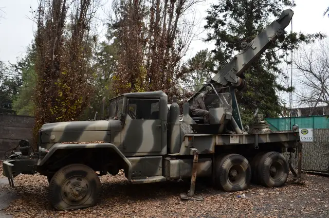 Camion grua militar REO M543 1966 (wrecker 6x6)