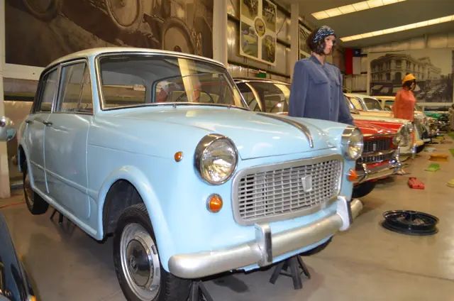 Fiat 1100 (103) 1960 celeste