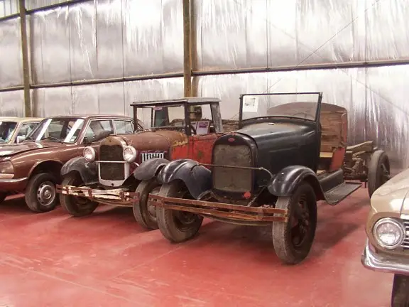 Ford A 1929 (dos chasis)