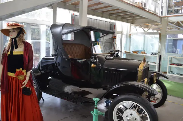 Ford Model T Runabout negro (brass era)