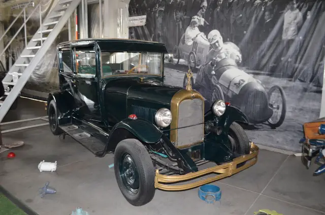Citroen 1927 verde oscuro