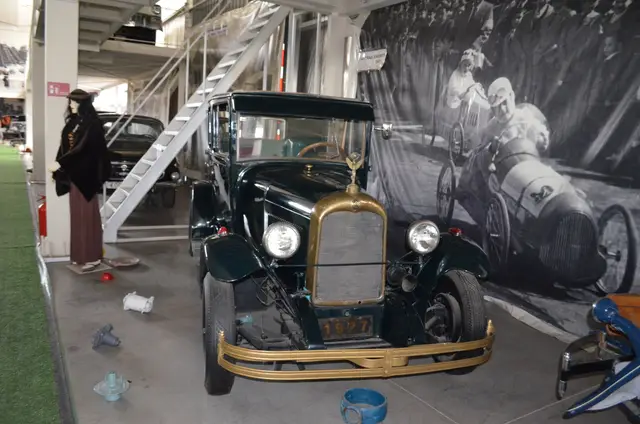 Citroen 1927 verde oscuro